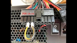 Powering An ATX Power Supply Without Using A Switch [upl. by Earlie]