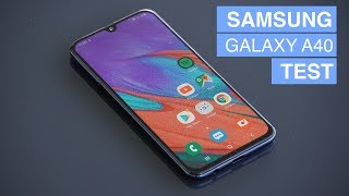 Samsung Galaxy A40 kleines Android Smartphone im Test [upl. by Llezniuq]