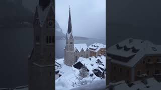 Winter Magic in Hallstatt Austria [upl. by Ellery]