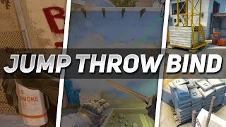 CSGO  Jump Throw Bind Tutorial [upl. by Leunamme]