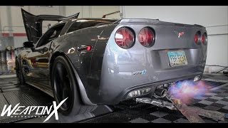 Corvette ZR1 775HP Dyno Cam Exhaust sound LS9 [upl. by Orth692]