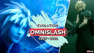 Evolution of OMNISLASH 1997  2022 Cloud Strife Limit Break [upl. by Esirahs]