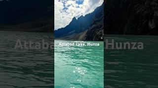 Attabad Lake Hunza Pakistan🇵🇰 nature travel music mountains travelpakistan shorts [upl. by Ayekal843]