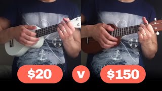 Ukulele Comparison  Cheap v MidRange [upl. by Conley154]