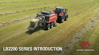 Meet the New Hesston by Massey Ferguson LB2200 Series Large Square Baler [upl. by Eninaej]