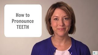 How to pronounce 🦷 TEETH 🦷 not tit   American English Pronunciation Lesson [upl. by Dnomyaw]