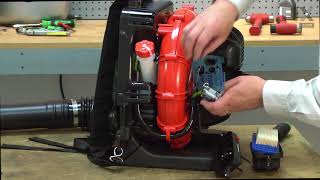 Echo Blower Repair  How to Replace the Carburetor [upl. by Adnima]