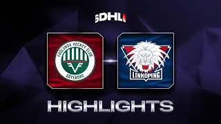 Frölunda HC vs Linköping HC  Game Highlights [upl. by Tilford]