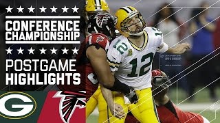 Packers vs Falcons  NFC Championship Game Highlights [upl. by Dorris]