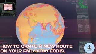 HOW TO CREATE A NEW ROUTE ON YOUR FMD 3000 ECDIS 👉 [upl. by Ajnot340]