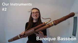 Our Instruments 2  Baroque Bassoon [upl. by Nehepts]