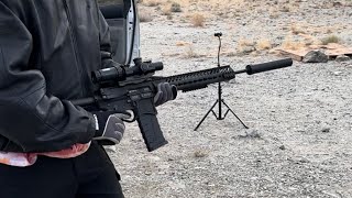 PART 2 testing AR15 action cycle with 1216 gr CFE223 and 56 gr Titegroup [upl. by Donegan]