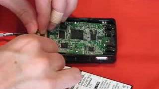 iRiver H320 Battery Install [upl. by Cherie]