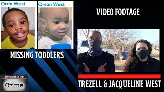 Orrin amp Orson West Missing Toddlers Video Footage Trezell amp Jacqueline West [upl. by Leoy]