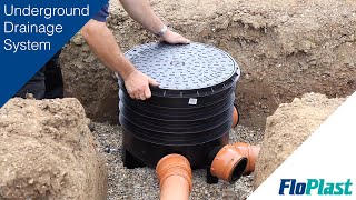 FloPlast Underground Drainage System Installation Guide [upl. by Acirne]