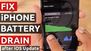 iPhone 💨 FAST BATTERY DRAIN Problem 🔥 How to Improve [upl. by Nnaihs]