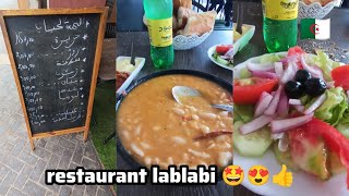 salamandre mostaganem restaurant lablabi 🤩😍👍 [upl. by Broddy]