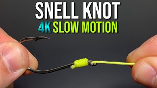 How to Tie a SNELL KNOT  quotKnot Easyquot Series  Fishing Knot Tutorial [upl. by Gerge]