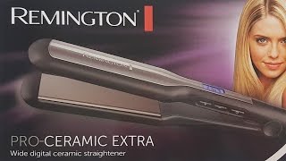 Remington Hair Straightener S5525 ProCeramic Extra [upl. by Jo]