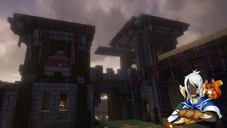 Developing the upper castle gatehouse further  Minecraft Vanilla World  Y3D296  20241022 [upl. by Htebsle]