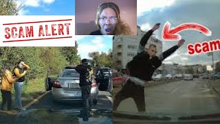 Unscrupulous fraudsters caught redhanded trying to scam Must watch Scammer dashcam caught [upl. by Ronoc350]