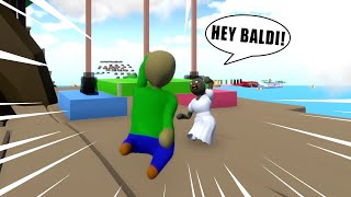 GRANNY AND BALDI WORKING TOGETHER in HUMAN FALL FLAT [upl. by Tigirb]