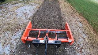 Grading a Driveway amp Adding New Gravel [upl. by Kilgore728]