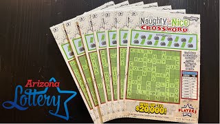 20K PRIZE CROSSWORD SCRATCH OFF TICKETS [upl. by Monagan]