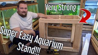 Easy DIY Aquarium Stand  Universal aquarium stand [upl. by Errecart852]