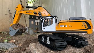 HERITAGE RC CONSTRUCTION Presents the all new HUINA 1599 RC Excavator [upl. by Fasano]