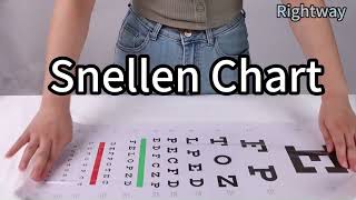 2024 how to use Optical LED Snellen Chart Visual Acuity Chart For Eye Test [upl. by Norreg]