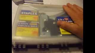 How to Use a Staple Gun  Staple Gun Tutorial [upl. by Inama]