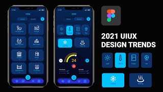 Neuomorphism UI Design Tutorial  How to create smart home Neuomorphism UI design in FigmaArttutor [upl. by Chien]