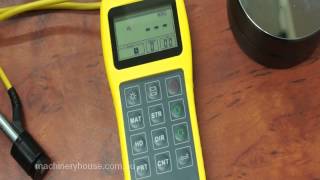 Measumax  Digital Hardness Tester Q520 [upl. by Annaitsirhc]