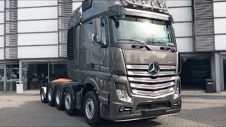 MercedesBenz Actros 4163 SLT 2016 In detail review walk around Exterior [upl. by Ringsmuth]