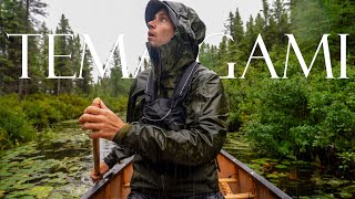 7Day Wilderness Canoe Adventure to Remote Cabin Over Waterfall [upl. by Eelyma]