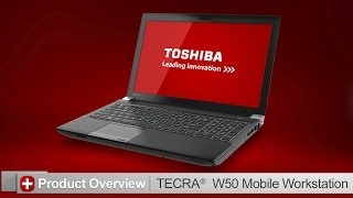 Toshiba HowTo Getting to know your Tecra W50 [upl. by Pavior]