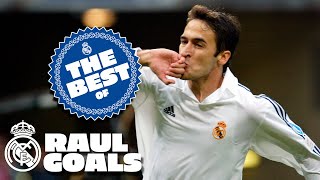 Raul Best Goals at Real Madrid [upl. by Atina]