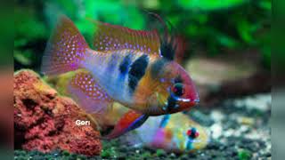 German Blue Ram Cichlid Fish [upl. by Knute]