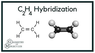 C2H4 Hybridization Ethylene [upl. by Oech]