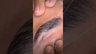 eyebrows eyebrowtutorial right subscribe beautyartist shorts [upl. by Neerak594]