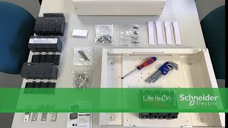 How to fit a 250A Switch Disconnector to the Acti9 cP Range of Distribution Boards [upl. by Ekusoyr713]