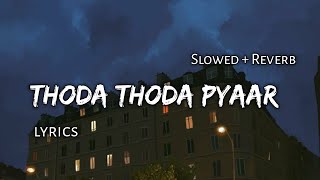 Thoda Sa Mera Hai Thoda Tumhara Lyrics  Arijit Singh  Tic Toc Viral Song Tera Pyaar Mera Pyaar [upl. by Ardeed]