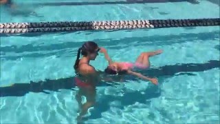 Swimming Lesson with Cerebral Palsy [upl. by Ahtilat]