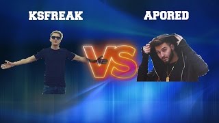 KSFREAK VS APORED [upl. by Streeto436]