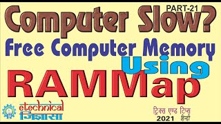 Make Computer Faster using RAMMAP Clear memory from laptop  Windows RAM Clear  Part21 [upl. by Flessel]