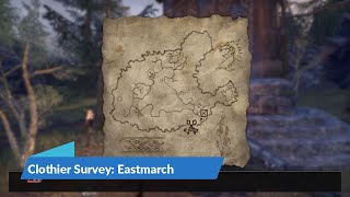 Where to find the Eastmarch clothier survey  ESO Elder Scrolls Online [upl. by Ransom895]