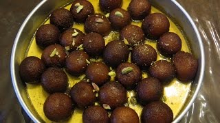 How To Make Gluten Free Gulab Jamun Recipe  Cook101food [upl. by Ezarra]