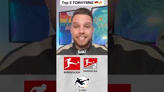 Top 5 TORHYMNEN 🇩🇪🔥 torhymne bundesliga fußball hymne [upl. by Arlin]