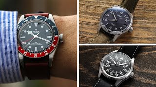 The BEST Pilot Watches Affordable To Luxury  Rolex Tudor Sinn Breitling Hamilton amp MORE [upl. by Zirtaeb881]